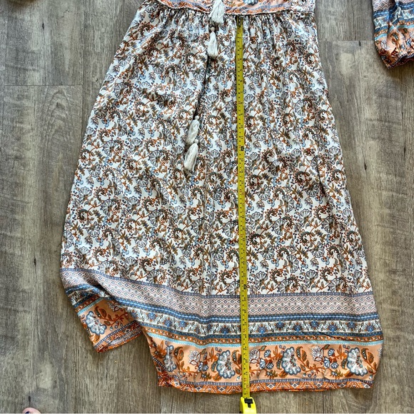 R. Vivimos Summer Bohemian Dress For Women Size Small 4-6 - Picture 10 of 16